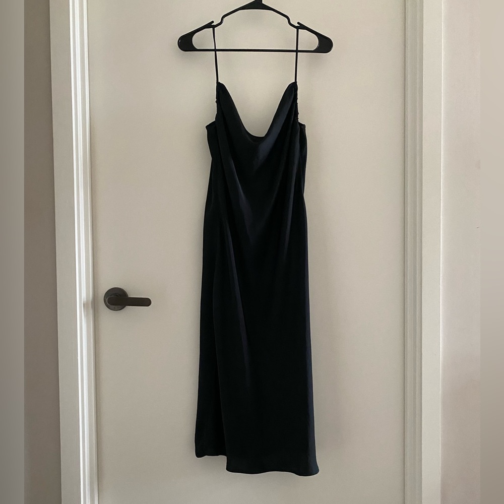 ZARA Black Slip Dress
